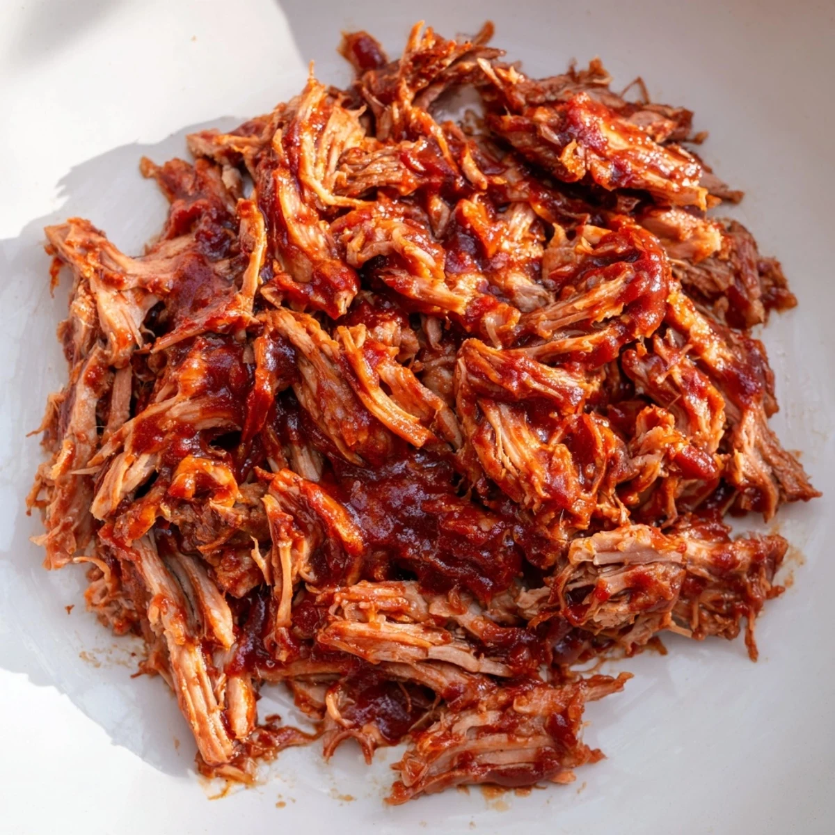 Fork-tender 5-Ingredient BBQ Pulled Pork, delicious and easy, perfect for sandwiches with coleslaw.