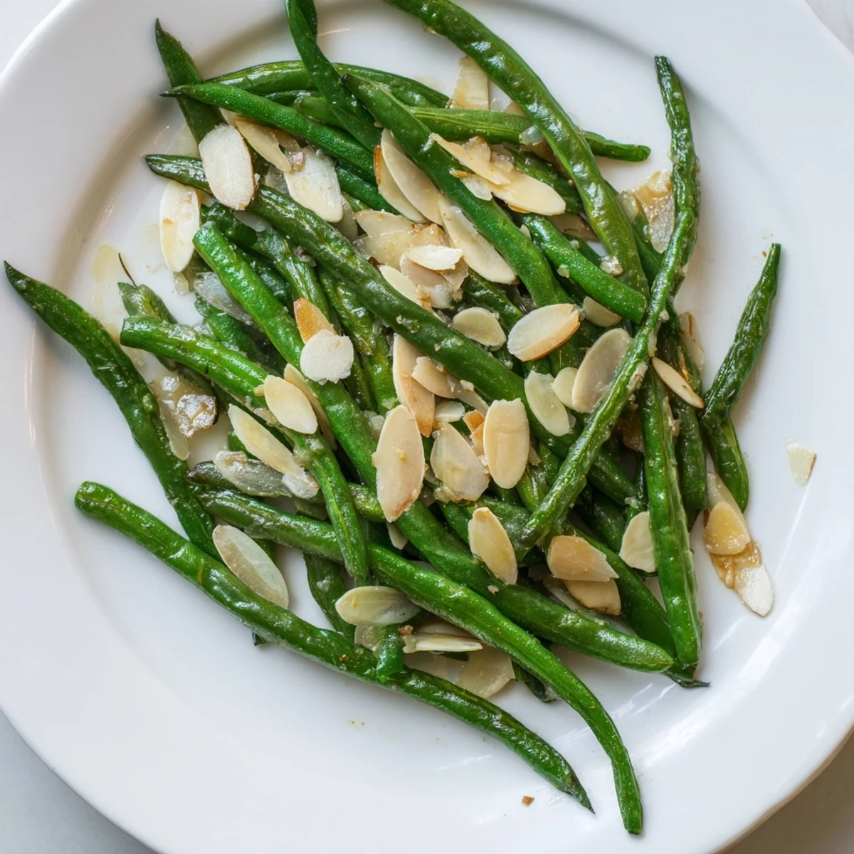 Imagine tender, crisp Sautéed Green Beans with Garlic and Almonds; a simple recipe, bursting with flavor and texture.