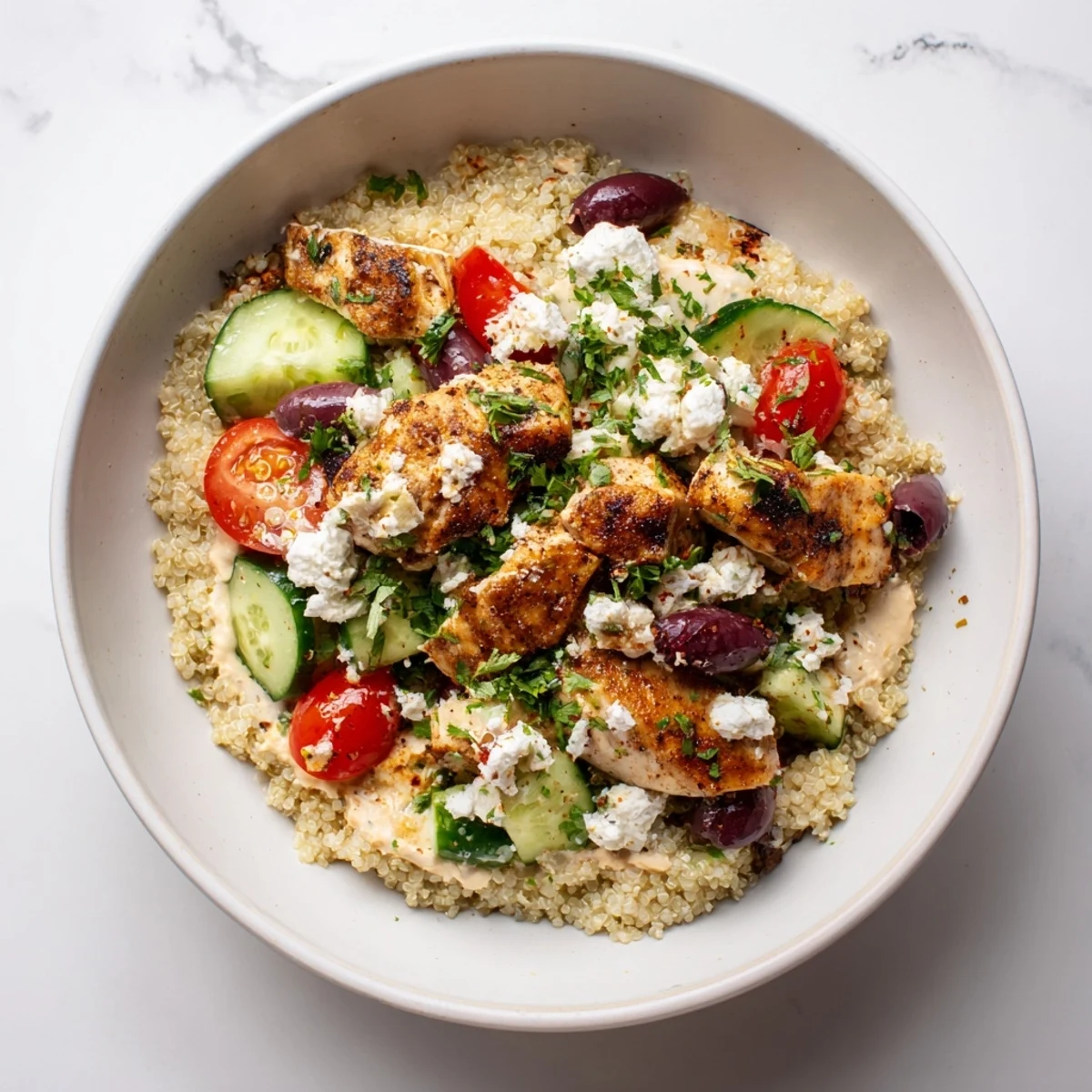 Mediterranean Chicken Bowl
