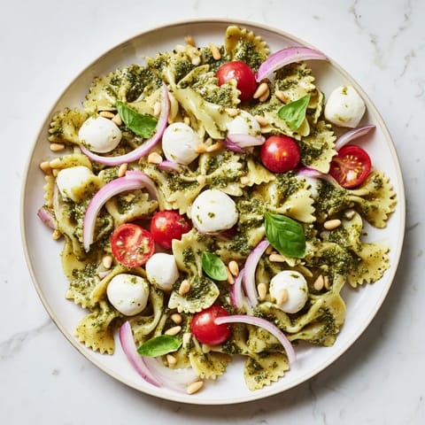 Cold Pasta Salad Pesto