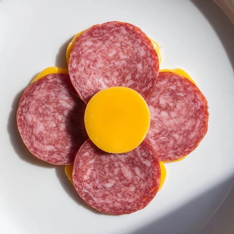 Tudor Rose Salami Cheese