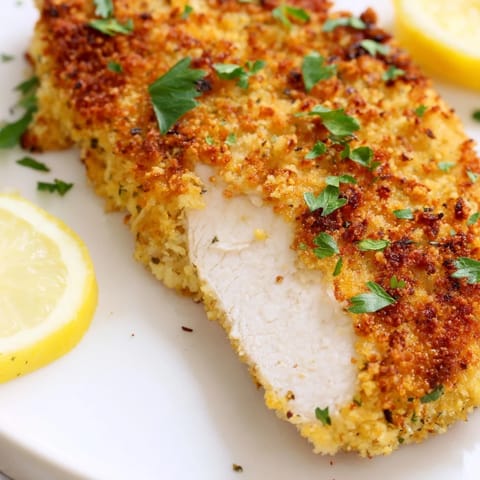 Crispy Parmesan Chicken Cutlets