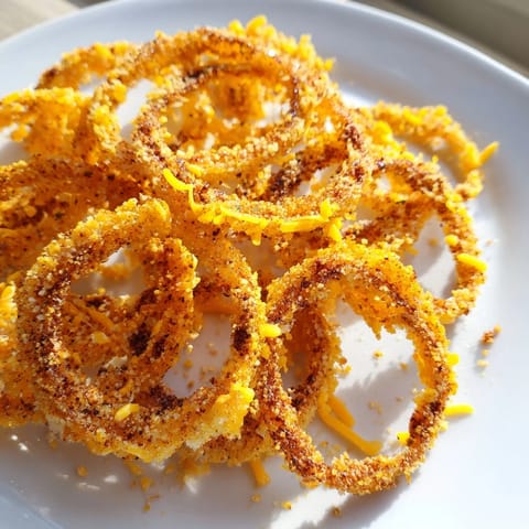 Crispy Onion Cheese Chips