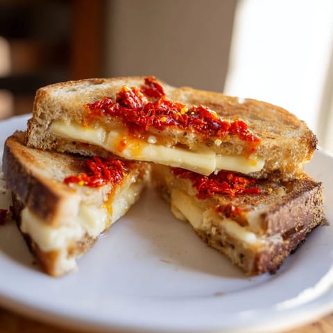Brie Chili Crisp Grilled Cheese