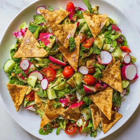 Fattoush Crunch Salad