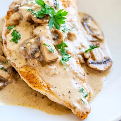 Creamy Chicken Marsala