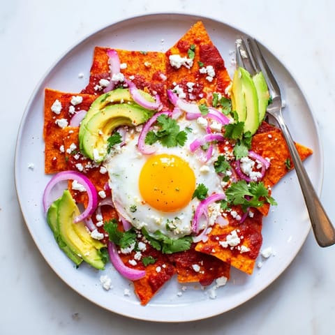 Chilaquiles Mexican Breakfast Tortillas