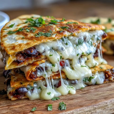 The Blooming Quesadilla Ring is served warm with bowls of salsa and sour cream for dipping.