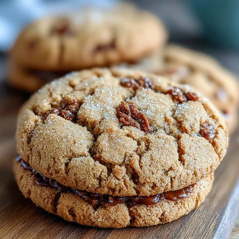 Two warm Hojicha Cookies on a ceramic plate show a soft, buttery texture and nutty roasted aroma.