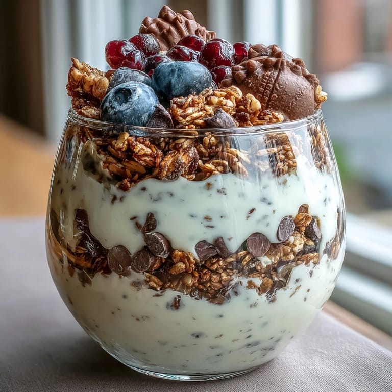 2. Individual snack cups filled with creamy vanilla yogurt, fresh berries, pineapple, and granola, decorated with soccer-themed toppers for team events.  